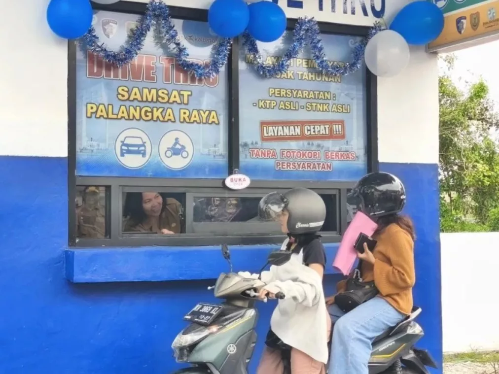 Samsat Drive Thru Inovasi Baru Permudah Pembayaran Pajak Kendaraan
