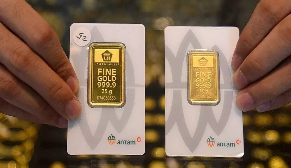 Ikuti UBS dan Galeri24, Harga Emas Antam Anjlok Tajam, Ini Daftarnya