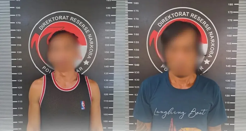 Berawal dari Muaknya Warga, Polisi Tangkap Dua Pengedar Sabu-sabu Lintas Kota