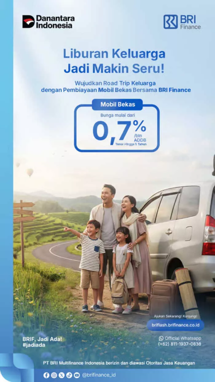 Wujudkan Liburan Akhir Pekan, BRI Finance Siapkan Dana Tunai Praktis dan Fleksibel