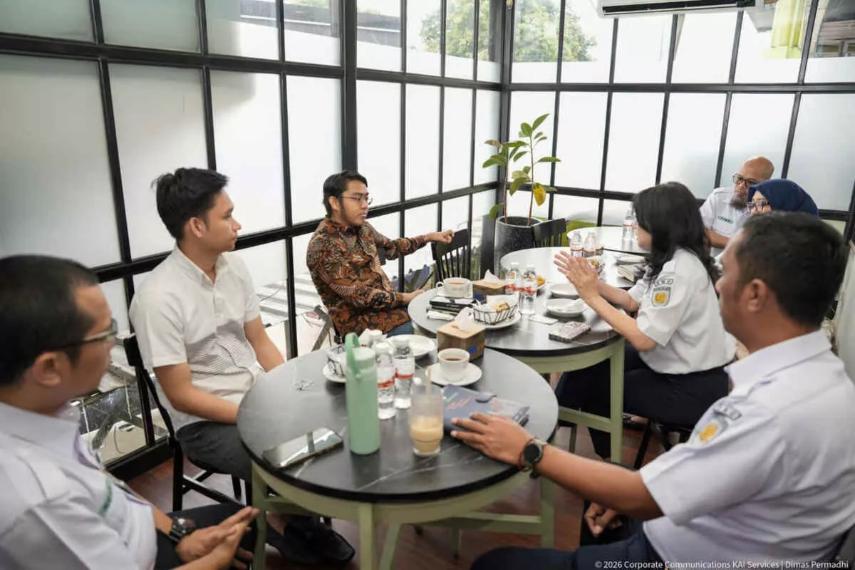 Anggota DPR RI Komisi VI Kunjungi Loko Cafe Gambir, Perkuat Silaturahmi dan Sinergi Awal Bersama KAI Services