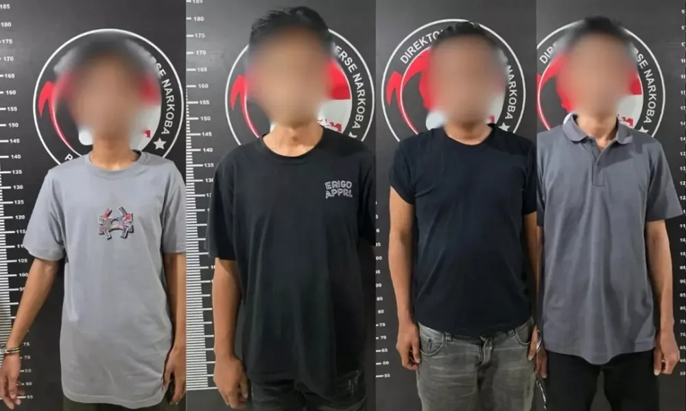 Berawal dari Hotel, Satresnarkoba Polres Kukar Gulung Komplotan Sabu-sabu Kakap