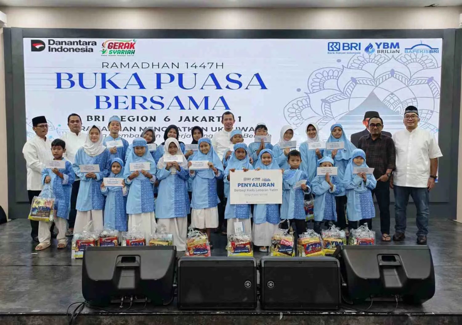 Pererat Silaturahmi, BRI Regional Office Jakarta 1 Gelar Buka Puasa Bersama dan Santunan Anak Yatim