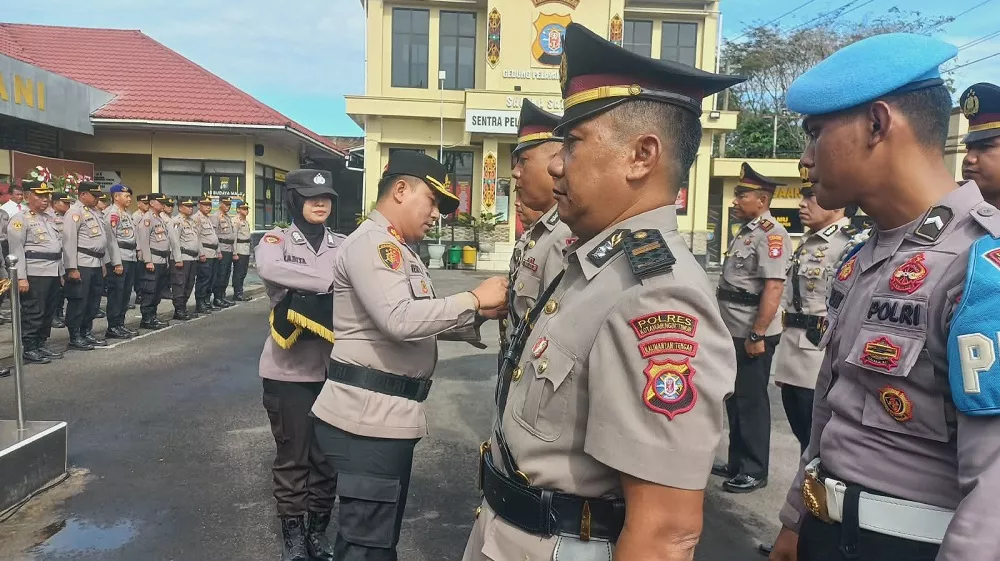Ini Daftar Sembilan Pejabat Baru di Polres Kotawaringin Timur, dari Kabag Hingga Kapolsek 