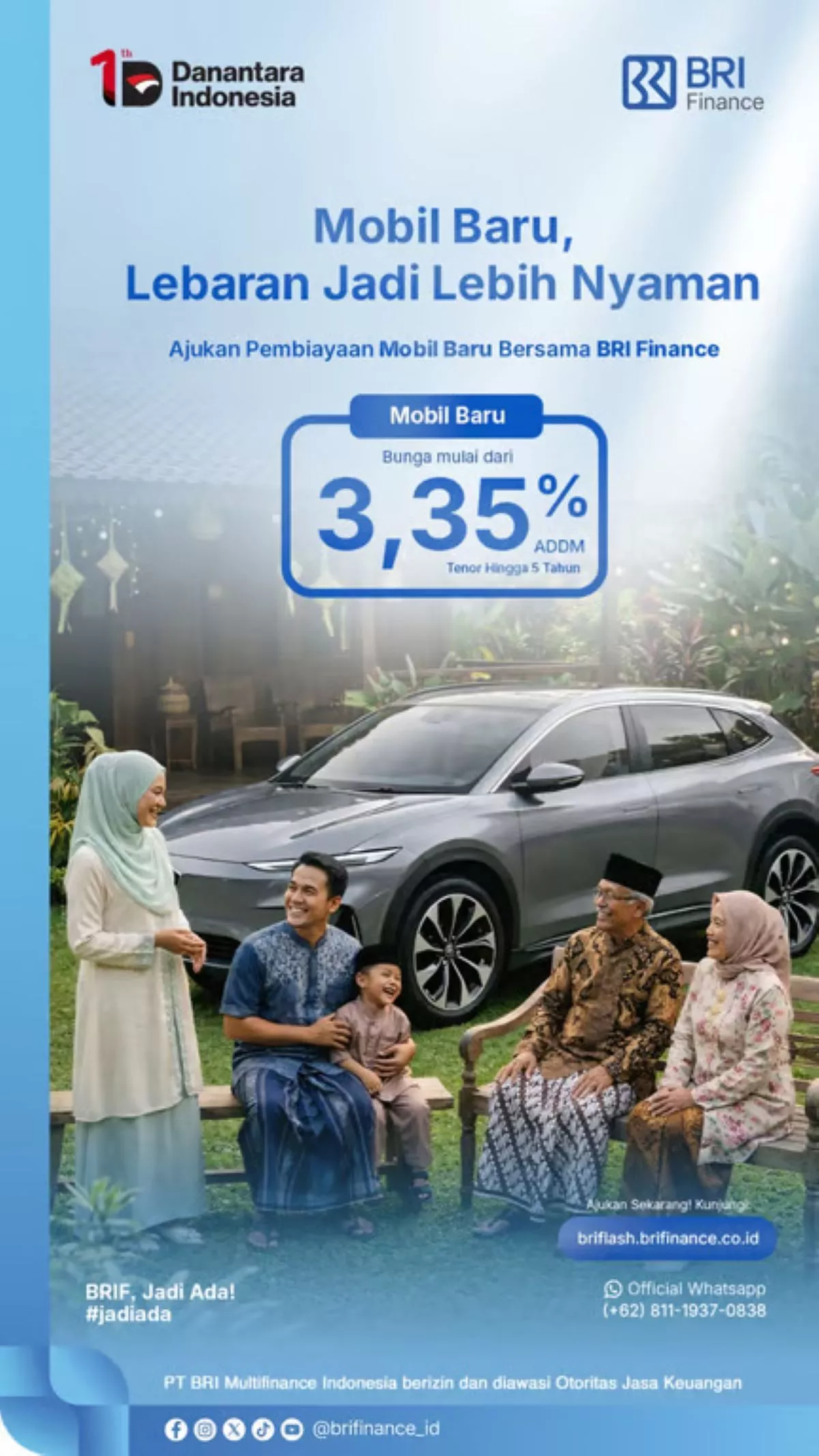Sambut Lebaran, BRI Finance Perkuat Akses Pembiayaan Mobil Baru untuk Perjalanan yang Lebih Berkualitas