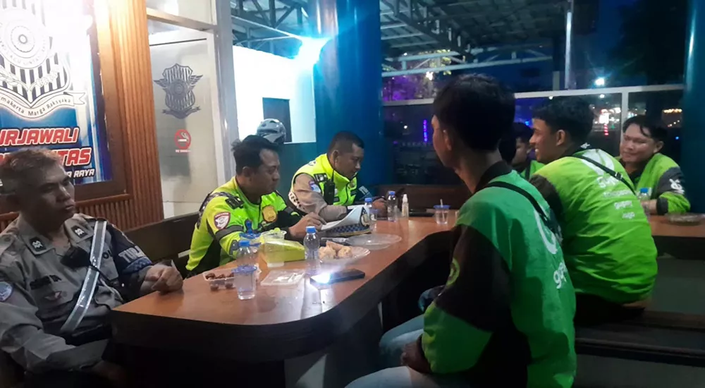 Terganggu dengan Balapan Liar, Ojol Melapor ke Satlantas Polresta Palangka Raya 
