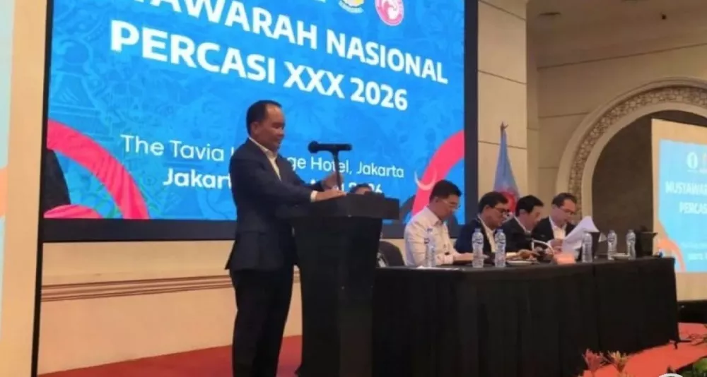 Terpilih Jadi Ketua Umum PB Percasi, Agustiar Sabran Langsung Tebar Janji Ini