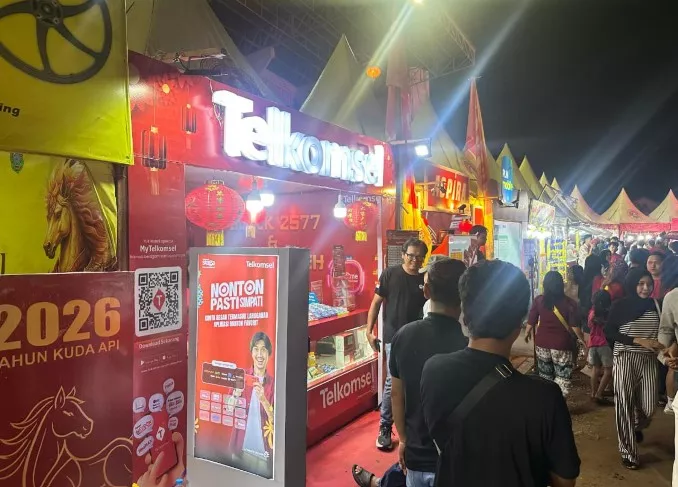 Telkomsel Perkuat Hyper 5G–4G, Amankan Jaringan Cap Go Meh 2026 di Singkawang dan Pontianak