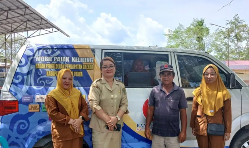 BPPD Barito Utara Gelar Layanan PBB Keliling
