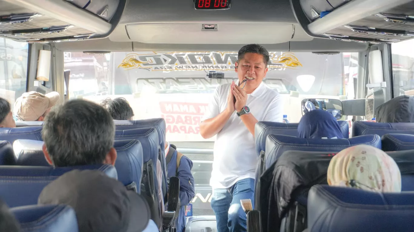 Mudik Aman Berbagi Harapan, PT Pelindo Sinergi Lokaseva Berangkatkan Peserta Mudik Bersama 2026