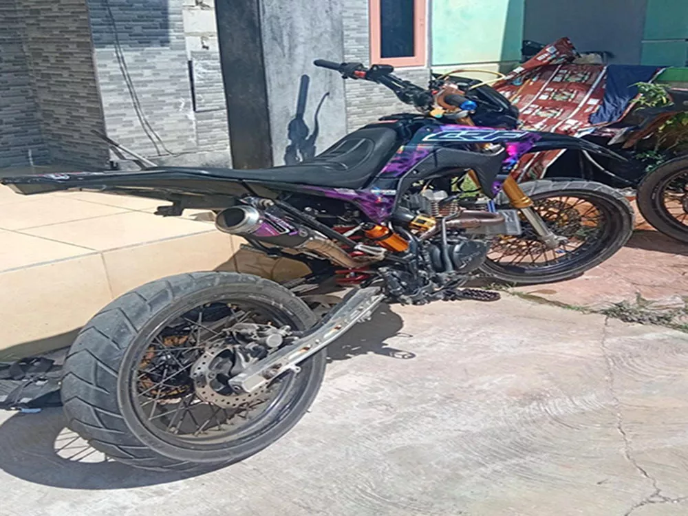 Motor Trail Hilang Saat Terparkir di Depan Rumah, Diduga Motor Masih Berada di Wilayah Sampit