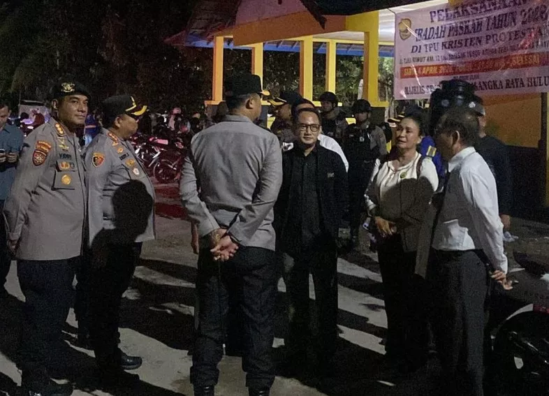 Paskah di Palangka Raya Aman, Fairid Tegaskan Bukti Toleransi Terjaga