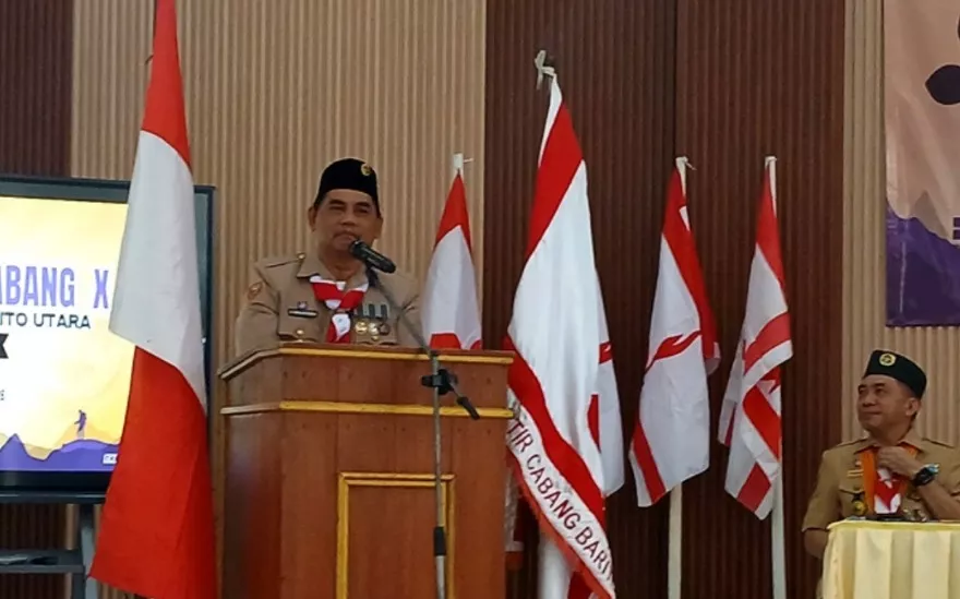 Bupati Barito Utara Buka Muscab Pramuka ke-10