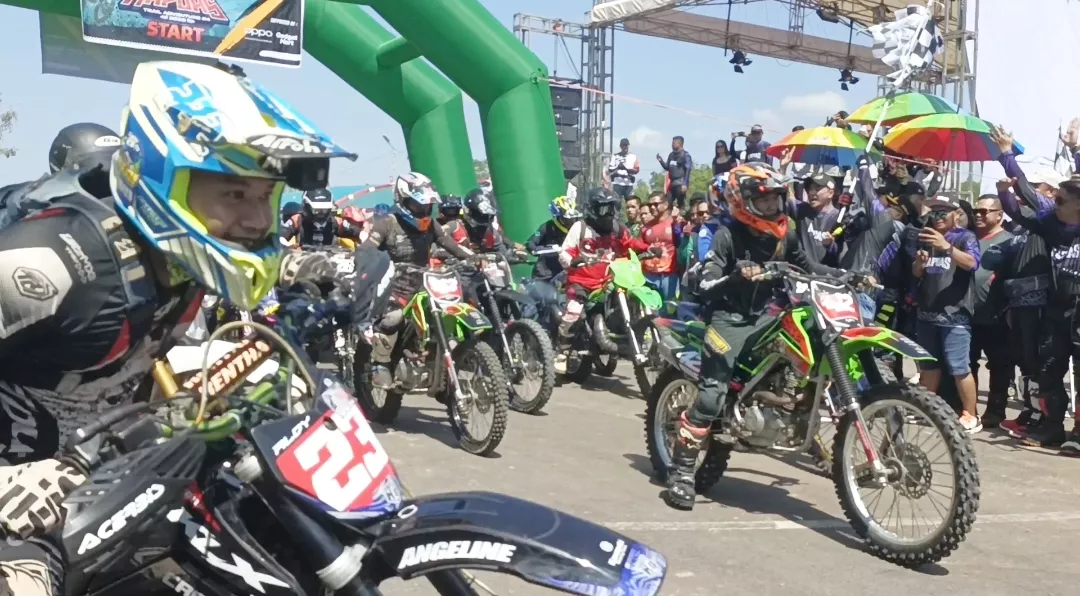 600 Rider Ramaikan Bupati Kapuas Trail Adventure #4, Adu Skill di Jalur Ekstrem 50 Km