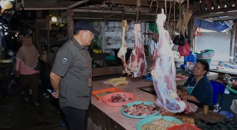 Jelang Ramadan, Satgas Pangan bersama TPID Sidak ke Pasar dan Distributor LPG