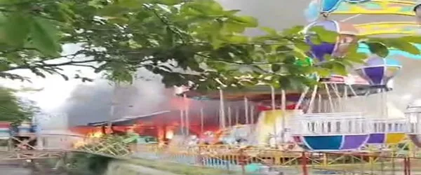 Jelang Buka Puasa, Warung Soto Jalan Yos Sudarso Palangka Raya Hangus Terbakar