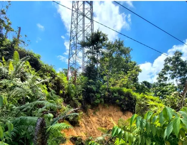 Tower Telekomunikasi Terancam Longsor, Diskominfosandi Minta Provider Segera Menangani 