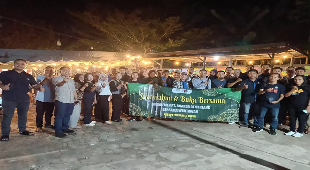 Jalin Kebersamaan, PT BCL Gelar Buka Puasa Bersama Insan Pers Barito Timur