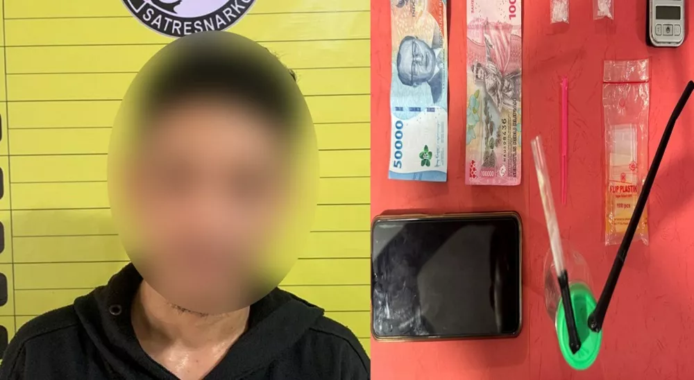 Gara-gara Temannya Tertangkap Sabu-sabu di dalam Rumah, Pria Kapuas Ini Ikut Terciduk