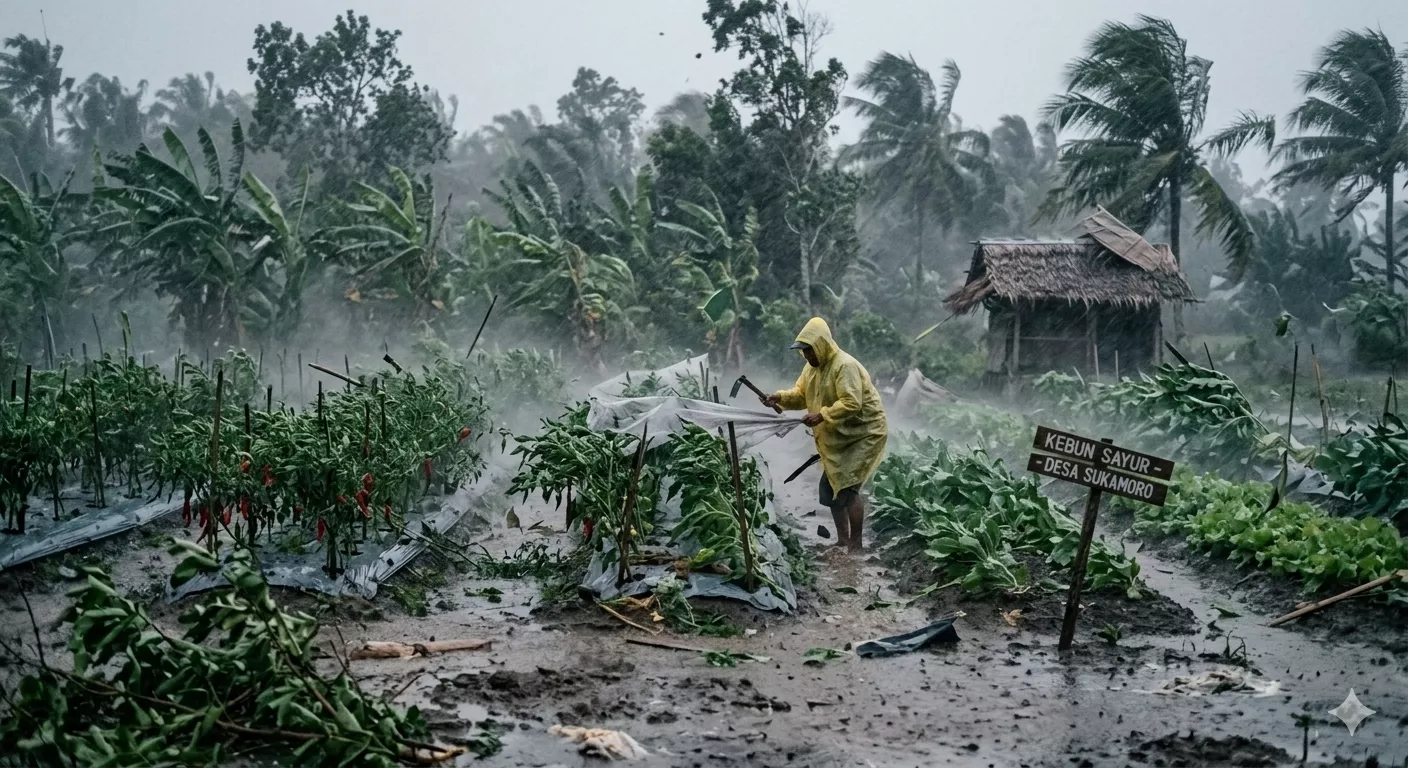 Peringatan Dini! Ini Wilayah Kalsel Potensi Hujan Petir dan Angin Kencang Sejam Kedepan