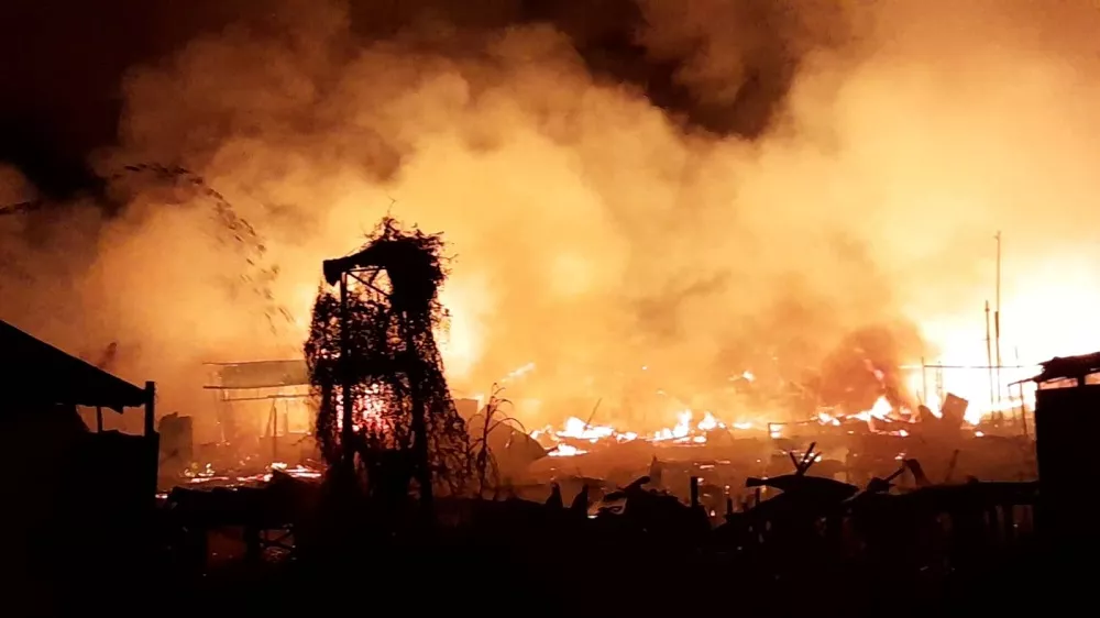 Cerita Duka Aliyah di Balik Kebakaran Hebat Palangka Raya, Begitu Pulang Rumah Sudah Ludes