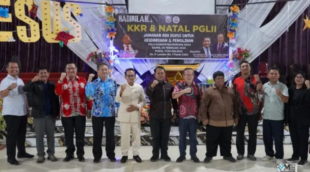 KKR dan Natal PGLII Mura Penuh Sukacita