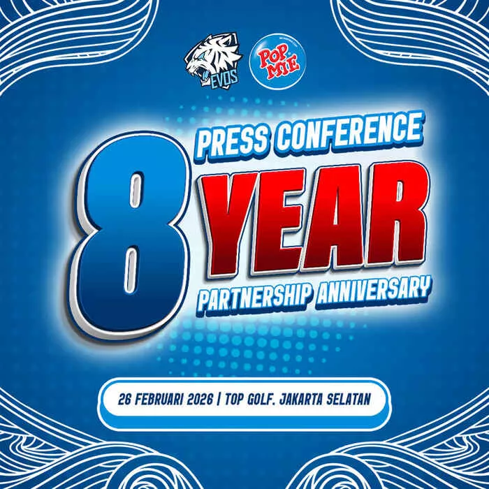 8 Tahun Kolaborasi EVOS dan Pop Mie: Menggerakkan Semangat Generasi Muda Esports