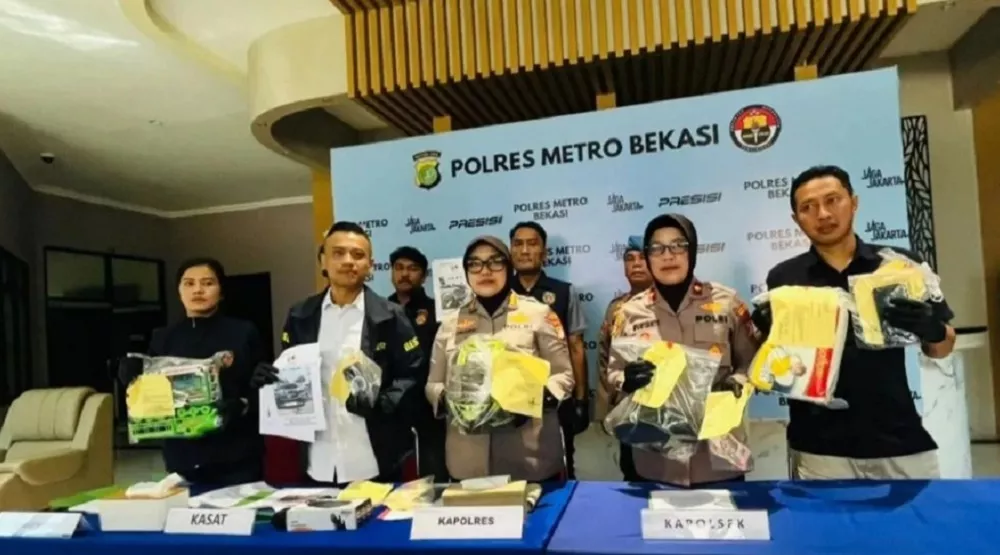 Polisi Ringkus Tiga Penyiram Air Keras, Ternyata Menggunakan Asam Sulfat