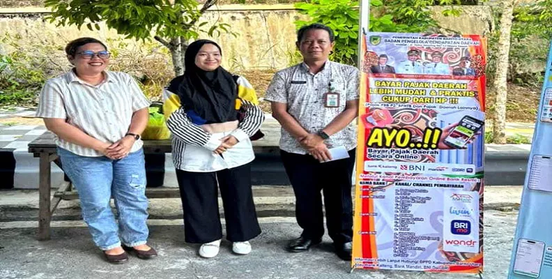 Permudah Pelayanan kepada Masyarakat, BPPD Barito Utara Buka Layanan PBB-P2 di Pasar Wadai Ramadan