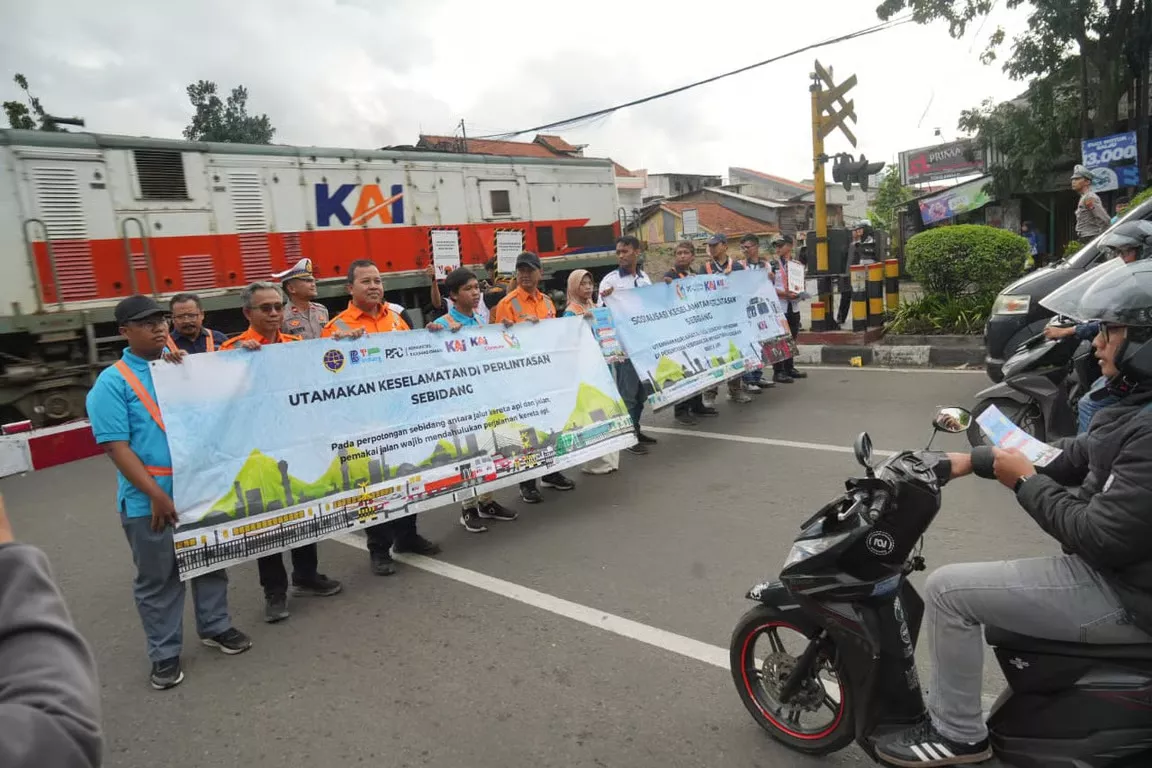 Jelang Angkutan Lebaran 2026, KAI Daop 2 Bandung Fokus Tingkatkan Keselamatan Perjalanan Kereta Api