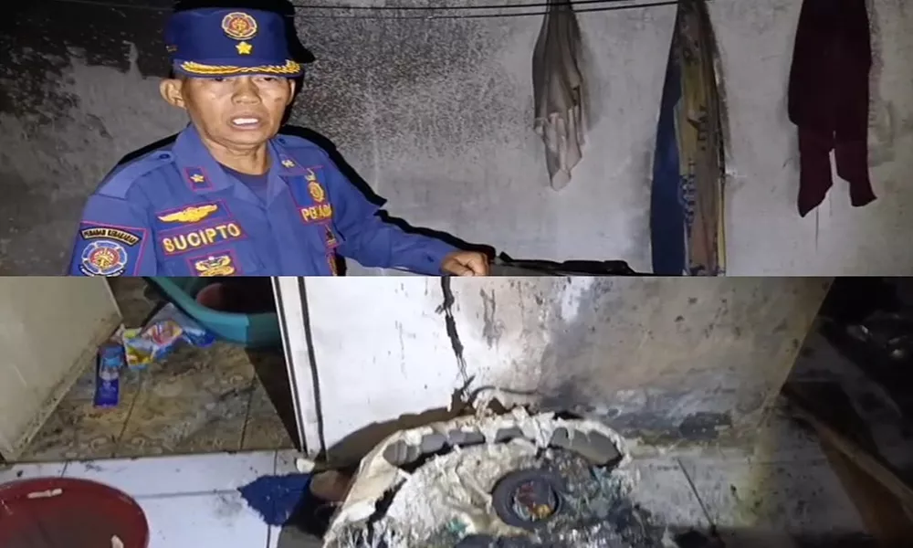 Gagara Lupa Cabut Kabel Mesin Cuci, Nyaris Hanguskan Kos-kosan di Panarung 