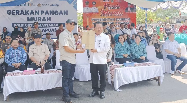 Kartu Huma Betang Sejahtera Mulai Didistribusikan di Kapuas