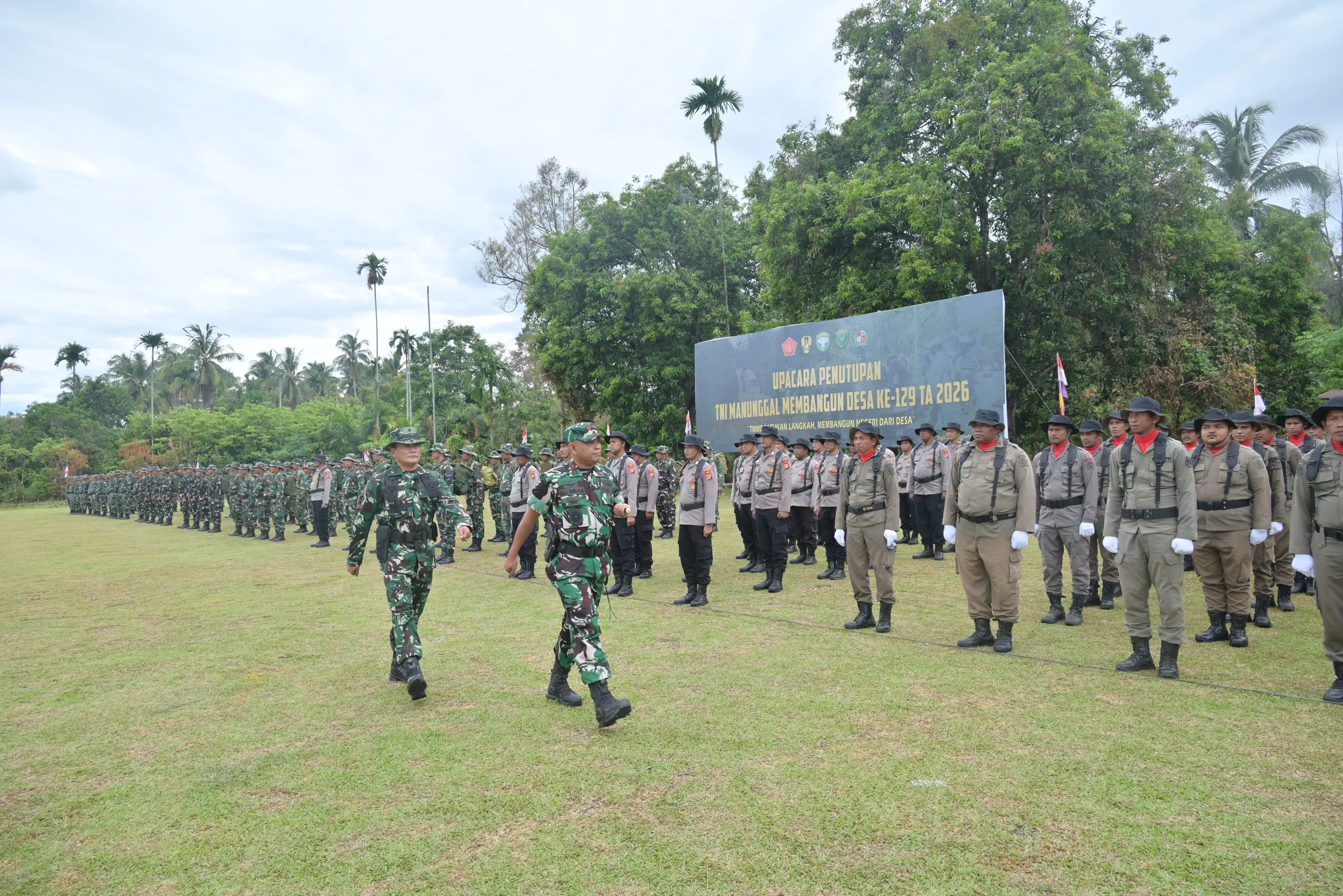 TMMD ke-129 Kodim 0102/Pidie Resmi Ditutup, Sinergi TNI dan Rakyat Dorong Kemandirian Desa