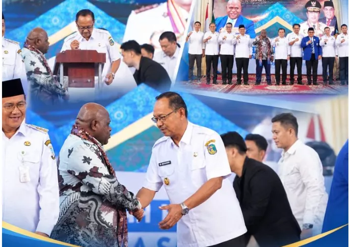 Wabup Murison Hadiri Penandatanganan MoU HAM di Jambi, Perkuat Komitmen Pencegahan TPPO