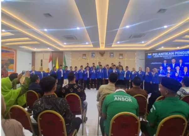 Fadhil Arief Tantang Kader PMII Batang Hari Tingkatkan Kompetensi, Feri Ardiansyah Pimpin PC 2026–2027