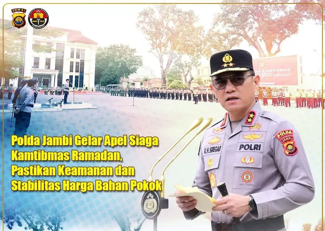 Polda Jambi Siaga Penuh Jaga Kamtibmas dan Stabilitas Harga Selama Ramadan 1447 H