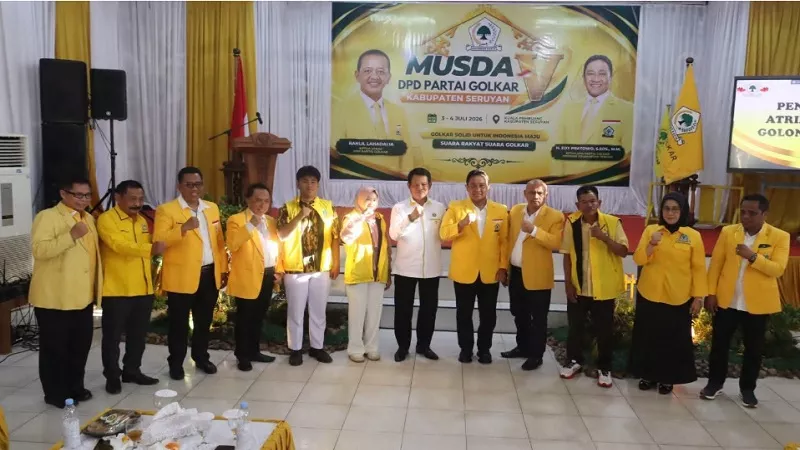 Bupati Seruyan Hadiri Pembukaan Musda V Partai Golkar Seruyan