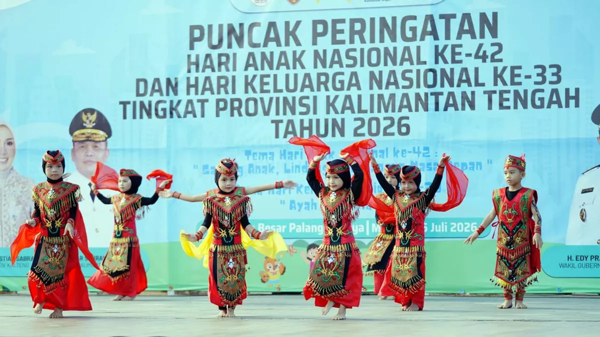 Puncak HAN ke-42 dan HARGANAS ke-33 Kalteng: Lindungi Anak dan Perkuat Keluarga Wujudkan Generasi Emas