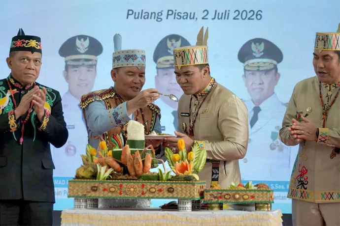 Hari Jadi ke-24 Pulang Pisau, Gubernur Tekankan Persatuan dan Efisiensi Anggaran
