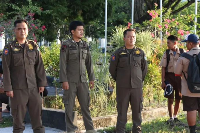Satpol PP Kalteng Amankan Penguatan MPLS 2026/2027, Gubernur Tekankan Tanpa Perpeloncoan
