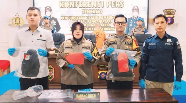 Dua Kasus Pembunuhan Berhasil Diungkap, Tersangka dan Barbuk Diamankan