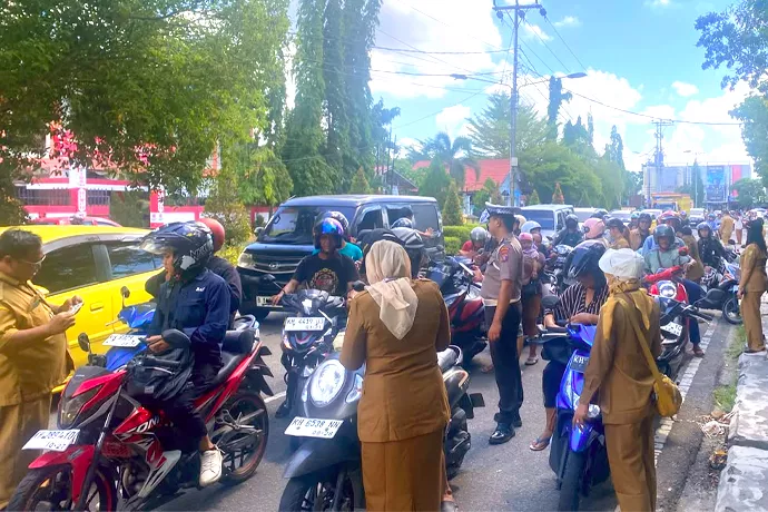 Bapenda Palangka Raya Jaring 232 Kendaraan Nunggak Pajak, Segini Rinciannya dalam Razia 3 Hari