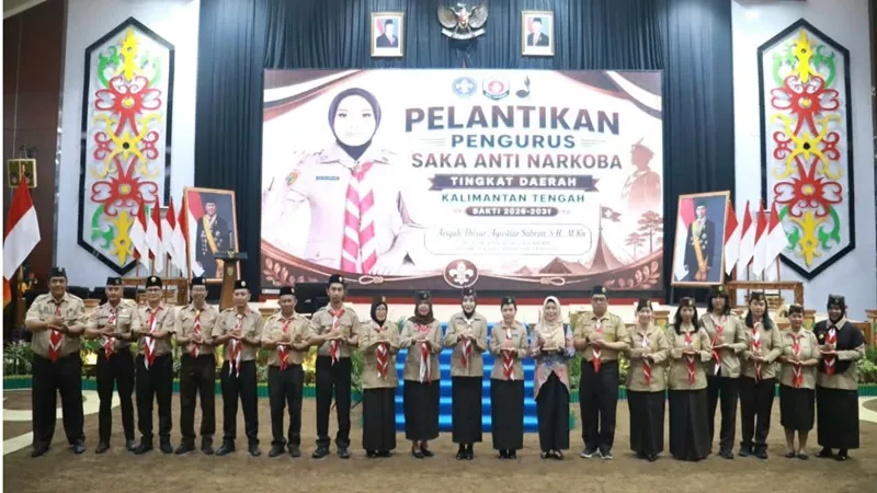 SAKA Anti Narkoba Dikukuhkan, Aisyah : Garda Terdepan Pencegahan Penyalahgunaan Narkoba