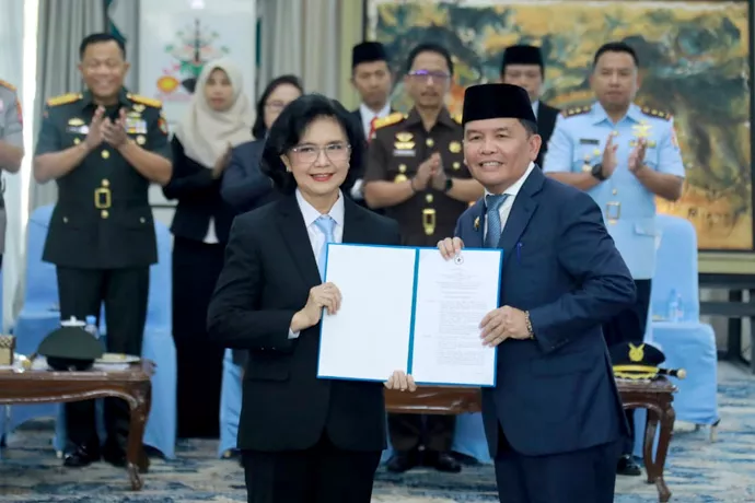 Agustiar Sabran Lantik Linae Victoria Aden Jadi Sekda Kalteng, Ini Pesan dan Harapannya