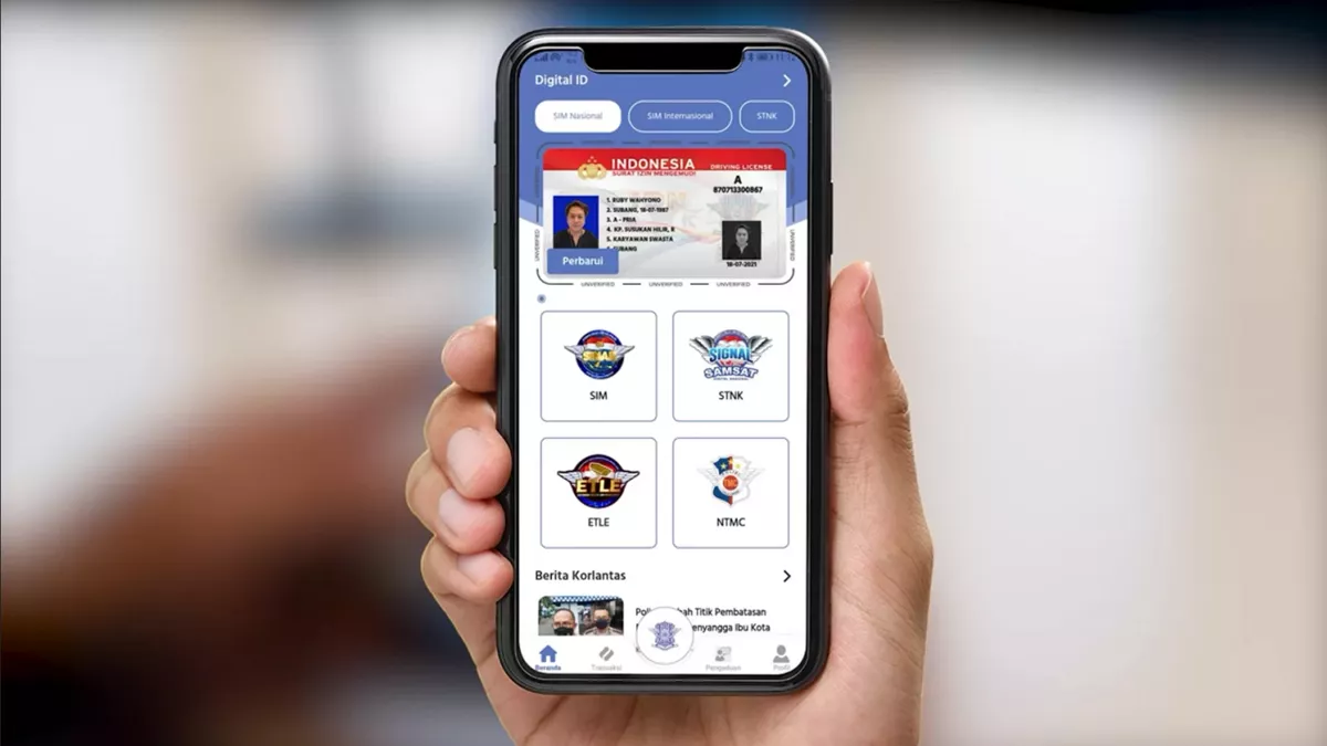 SIM Digital Sama Sah dengan SIM Fisik, Satlantas Polresta Palangka Raya Imbau Masyarakat Menggunakannya