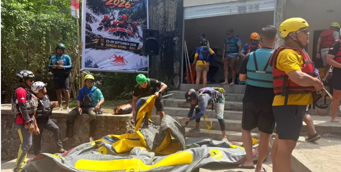 Kejurnas Arung Jeram ke-21 Dibuka, FAJI Tekankan Sportivitas dan Pembentukan Karakter Atlet