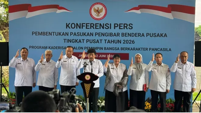 Muhammad Azham Alfarizqy dan Ajeng Bunga Safitri dari Kobar Terpilih Menjadi Anggota Paskibraka Nasional 2026