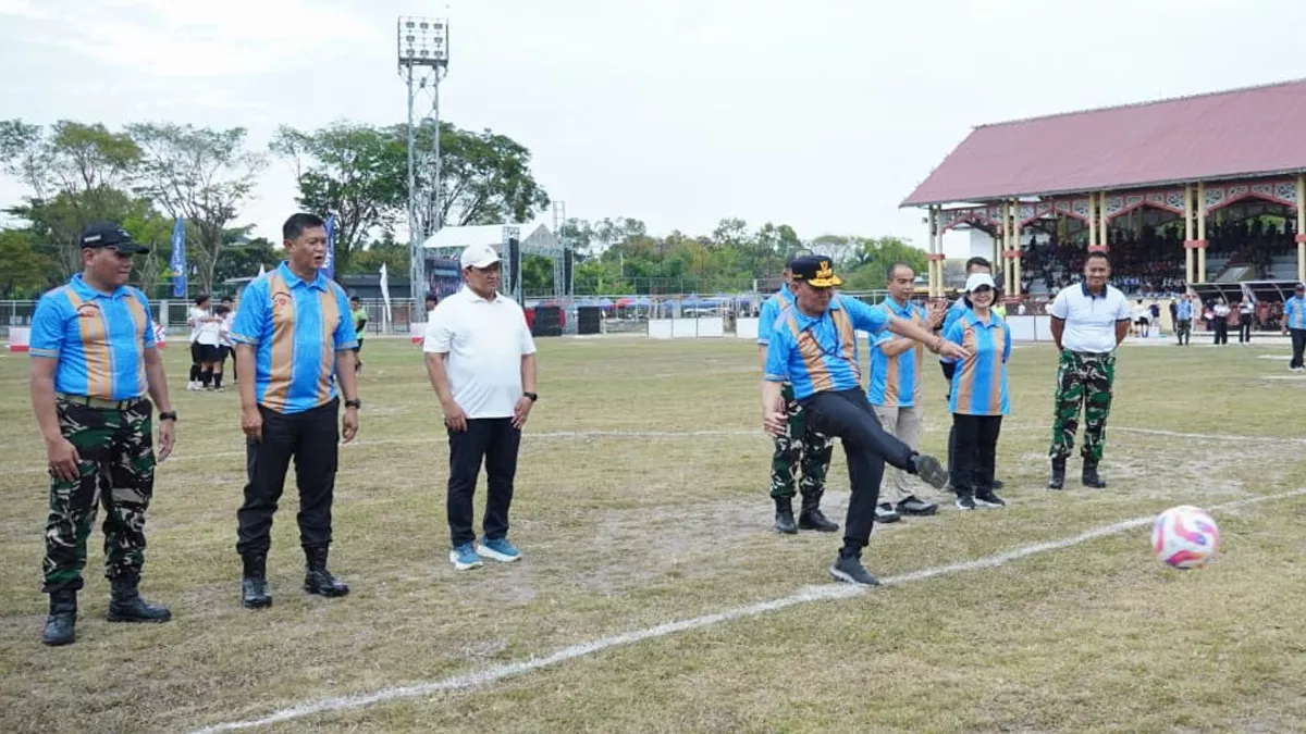 Agustiar Sabran Buka Piala Gubernur Menuju Pangdam XXII/Tambun Bungai Cup 2026