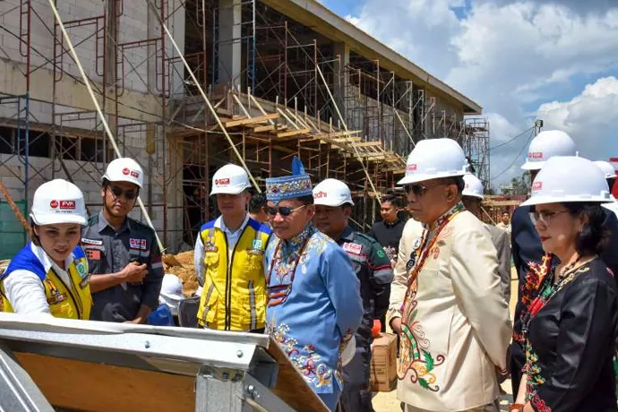 Gubernur Kalteng Tinjau Pembangunan Sekolah Rakyat, Pastikan Kualitas Pendidikan Meningkat