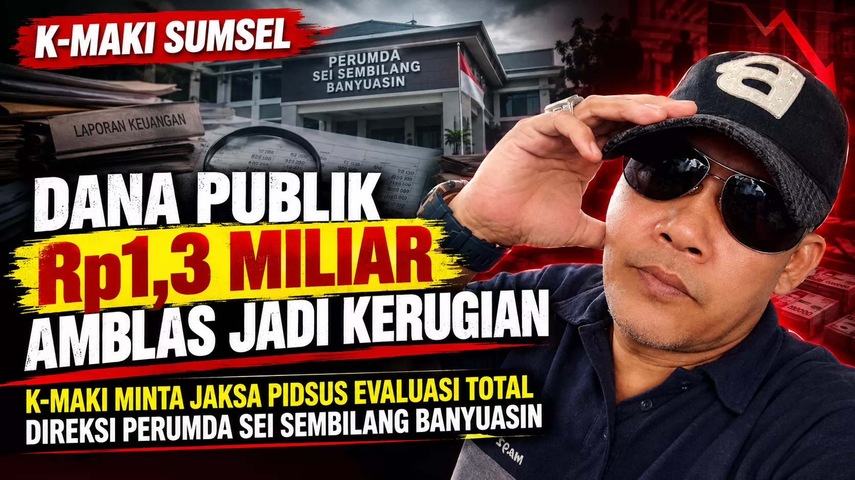 K-MAKI Cium Indikasi Pemborosan Anggaran, Desak Kejaksaan dan Inspektorat Audit Investigatif PERUMDA Sei Sembilang Banyuasin